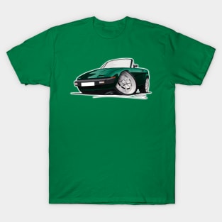 Triumph TR7 DHC Convertible Dark Green T-Shirt